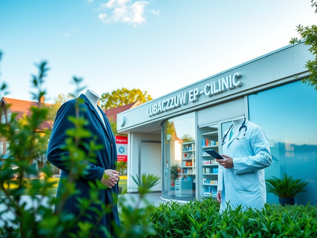 Grafika przedstawiająca kalendarz z zaznaczonymi terminami wizyt, symbolizująca kolejki NFZ w Lubaczowie