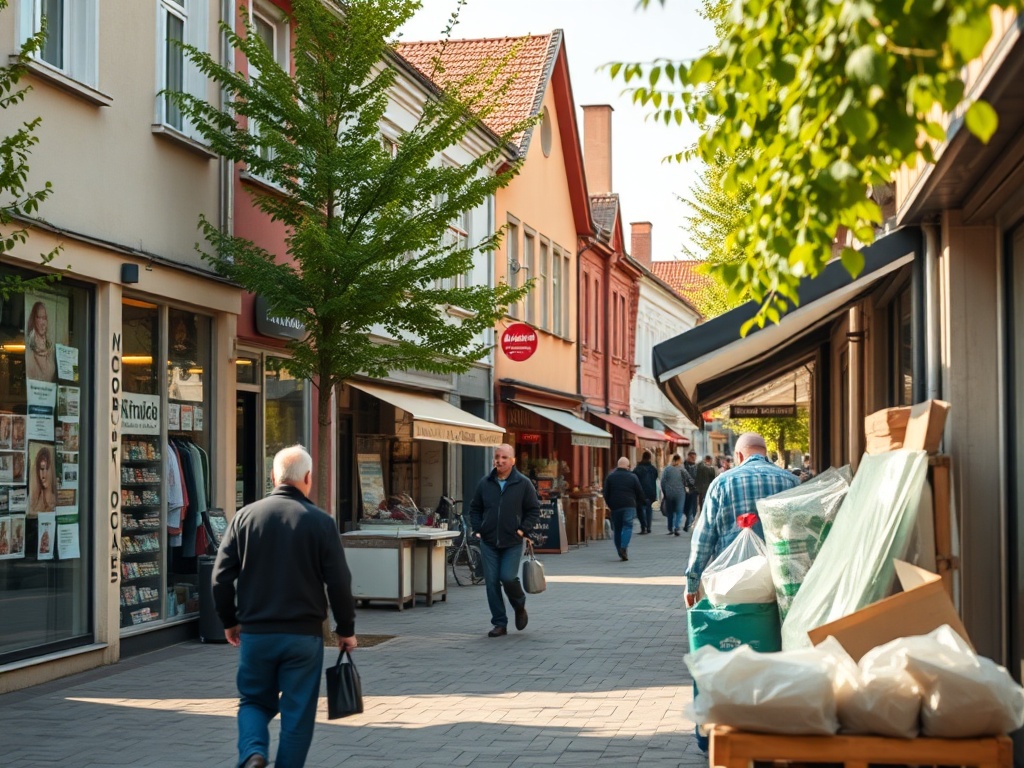 Osoba przeglądająca oferty pracy na komputerze w Lubaczowie