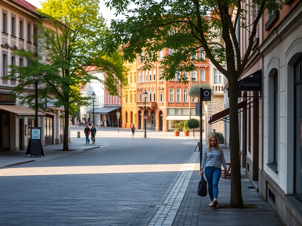 Ilustracja przedstawiająca kontrast między problemami społecznymi a wydarzeniami kulturalnymi w Lubaczowie